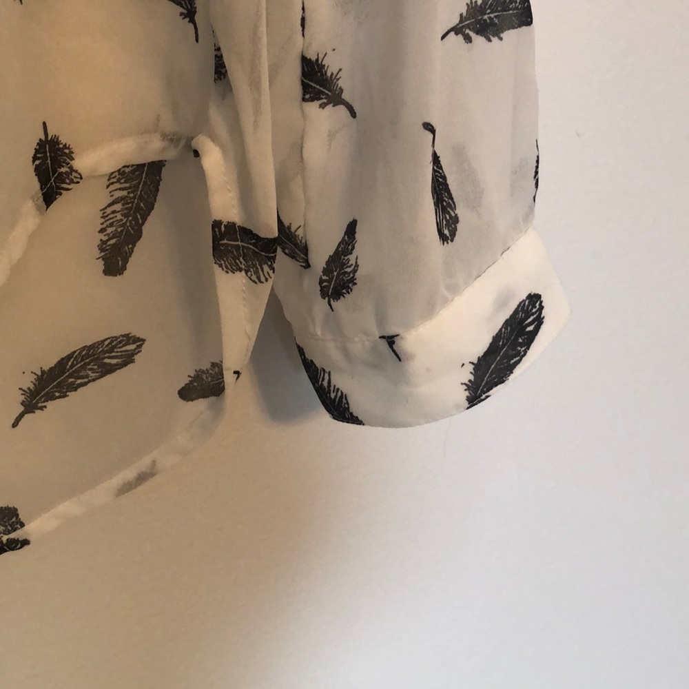 Sheer Button Up - Picture 4 of 5